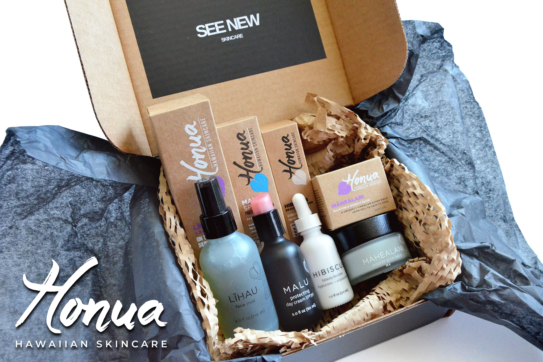 Honua skincare products